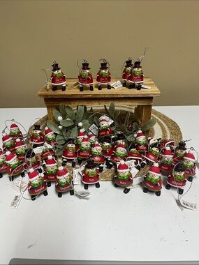 Ganz Personalized Snowman Jingle Bell Ornaments Bundle (39)